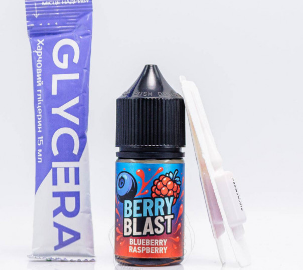 Рідина 3Ger LAUD Salt Berry Blast 30ml 50mg зі смаком чорниці та малини (набір компонентів) Рідина 3Ger LAUD Salt Berry Blast 30ml 50mg зі смаком чорниці та малини (набір компонентів)