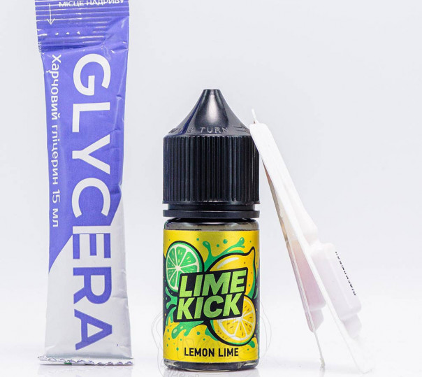 Рідина 3Ger LAUD Salt Lime Kick 30ml 50mg зі смаком лайму та лимону (набір компонентів) Рідина 3Ger LAUD Salt Lime Kick 30ml 50mg зі смаком лайму та лимону (набір компонентів)