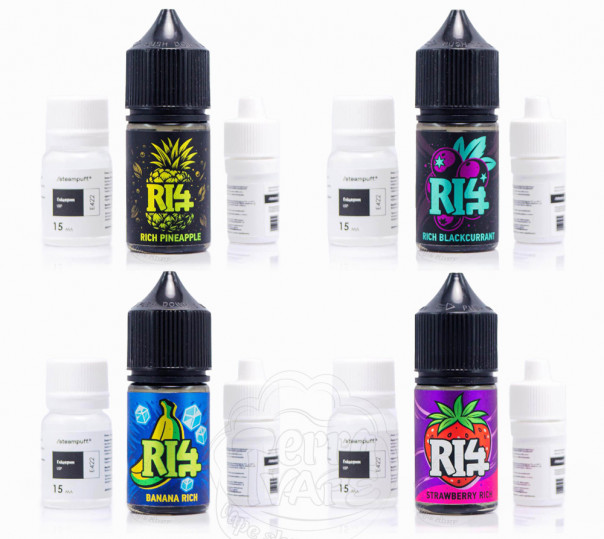 Жидкость 3Ger RI4 Salt 30ml (набор компонентов) Жидкость 3Ger RI4 Salt 30ml (набор компонентов)