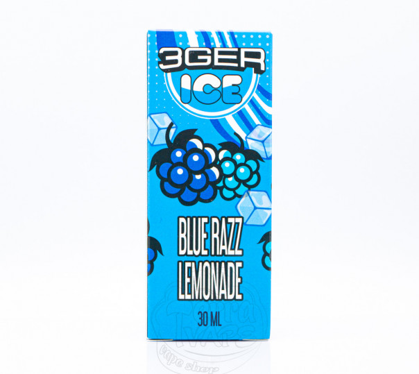 Жидкость 3Ger Salt Blue Razz Lemonade 30ml 50mg со вкусом лимонада с голубой малиной (набор компонентов)