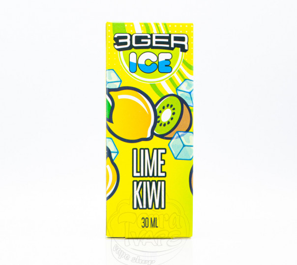 Рідина 3Ger Salt Lime Kiwi 30ml 50mg зі смаком ківі та лайму (набір компонентів)