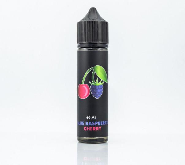 Жидкость 3Ger Organic Blue Raspberry Cherry 60ml 3mg на органическом никотине со вкусом голубой малины и вишни