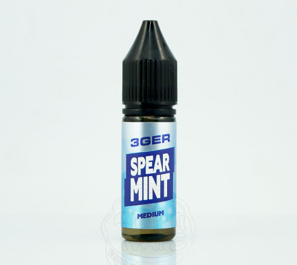 Жидкость 3Ger Salt Spearmint 15ml 50mg на солевом никотине со вкусом мятной жвачки