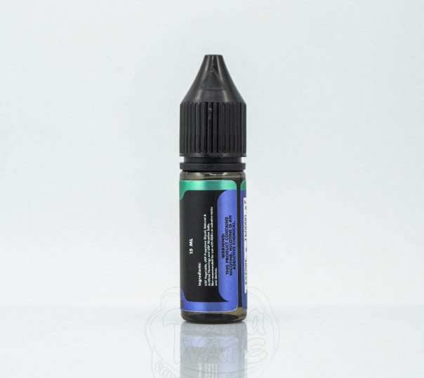 Жидкость 3Ger Salt Blue Raspberry Lime 15ml 50mg на солевом никотине со вкусом голубой малины с лаймом