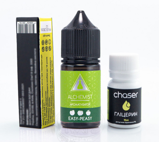 Жидкость Alchemist Fusion Line Salt Easy-Peasy 30ml 50mg со вкусом тропического коктейля (набор компонентов)