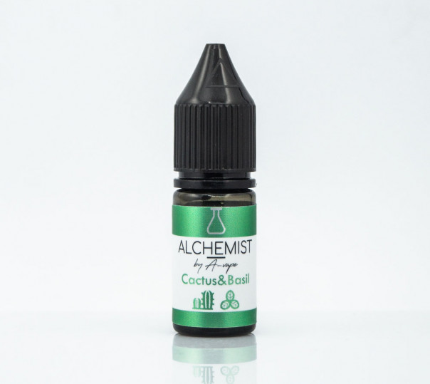 Жидкость Alchemist Salt Cactus Basil 10ml 35mg на солевом никотине со вкусом кактуса