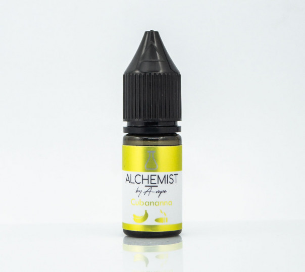 Жидкость Alchemist Salt Cubananna 10ml 35mg на солевом никотине со вкусом табачки с бананом