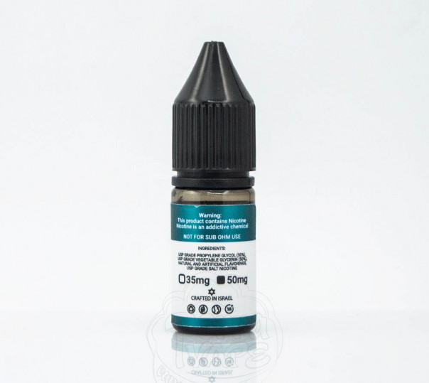 Жидкость Alchemist Salt Spearmint 10ml 35mg на солевом никотине со вкусом мятной жвачки