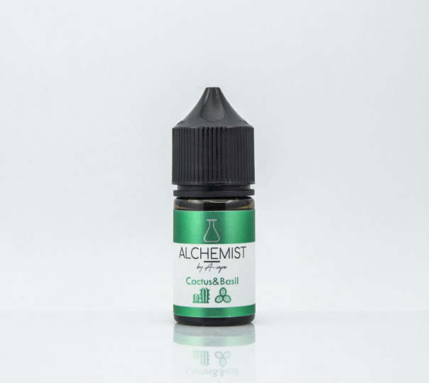 Жидкость Alchemist Salt Cactus Basil 30ml 35mg на солевом никотине со вкусом кактуса