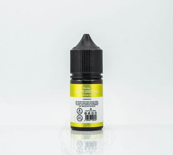 Жидкость Alchemist Salt Cubananna 30ml 35mg на солевом никотине со вкусом табачки с бананом