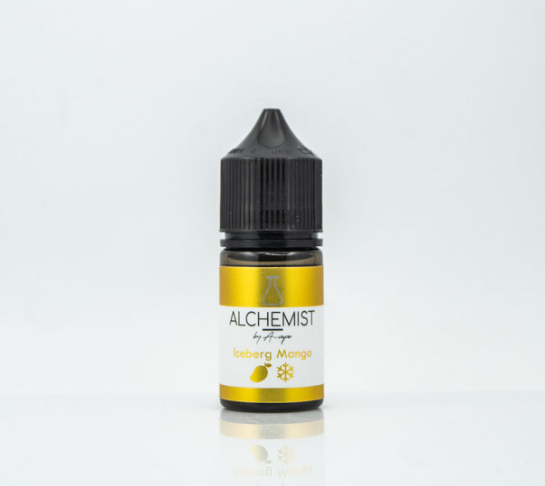 Жидкость Alchemist Salt Iceberg Mango 30ml 35mg на солевом никотине со вкусом манго с холодком