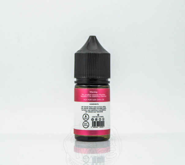 Жидкость Alchemist Salt Rasp Basil 30ml 35mg на солевом никотине со вкусом малины с базиликом