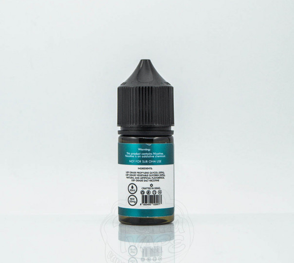 Рідина Alchemist Salt Spearmint 30ml 35mg на сольовому нікотині зі смаком м'ятної жуйки