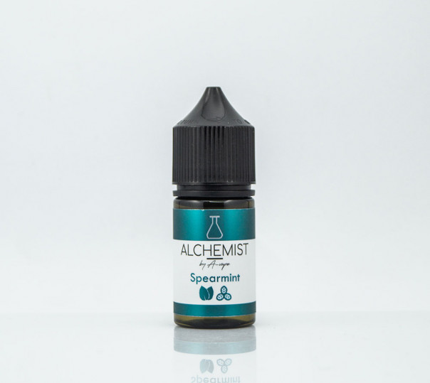 Жидкость Alchemist Salt Spearmint 30ml 35mg на солевом никотине со вкусом мятной жвачки