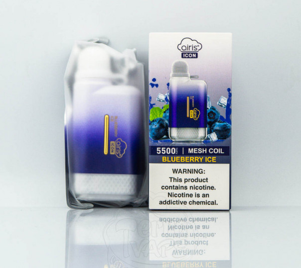 Airis Icon 5500 Blueberry Ice (Чорниця з холодком) Одноразовий POD