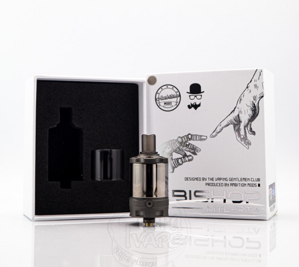 Ambition Mods Bishop MTL RTA 4ml Обслуживаемый бак