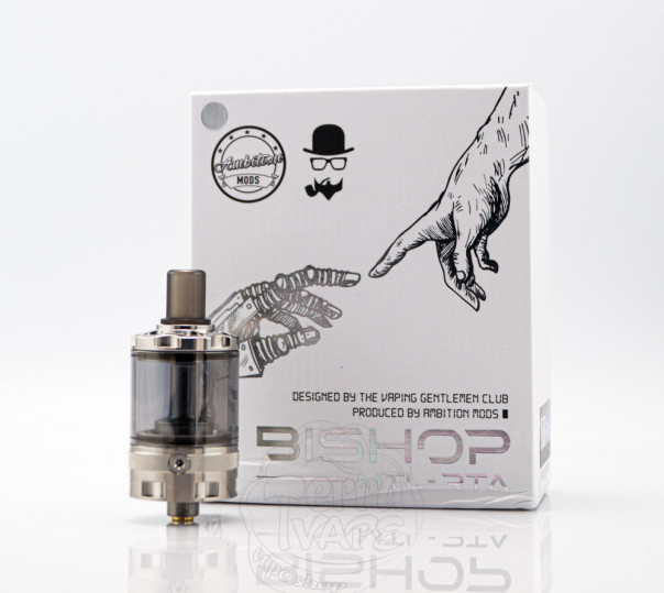 Ambition Mods Bishop MTL RTA 4ml Обслуживаемый бак