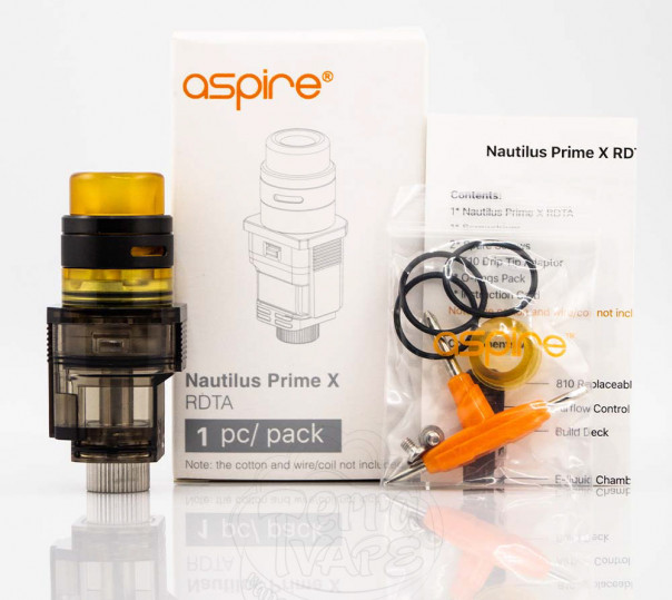 Aspire Nautilus Prime X RDTA Бако-дріпка