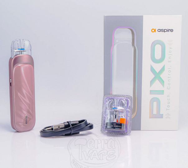Aspire Pixo Pod Kit 1100mAh Ice Silver Многоразовая POD система