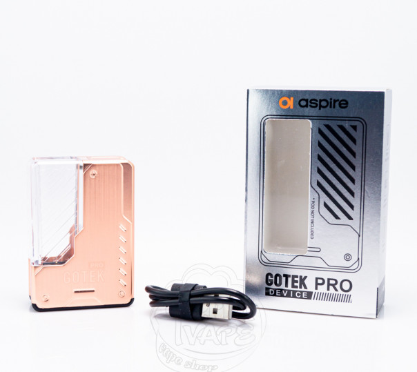 Aspire GoTek Pro Device 1500mAh Многоразовая POD система (БЕЗ КАРТРИДЖА)