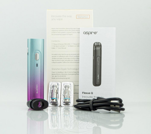 Aspire Flexus Q Pod System Kit Многоразовая POD система