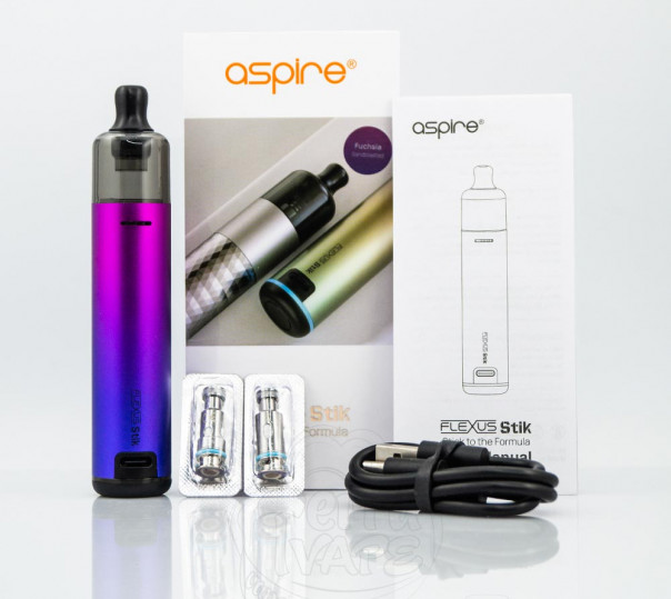 Aspire Flexus Stik Pod Kit 1200mAh Многоразовая POD система