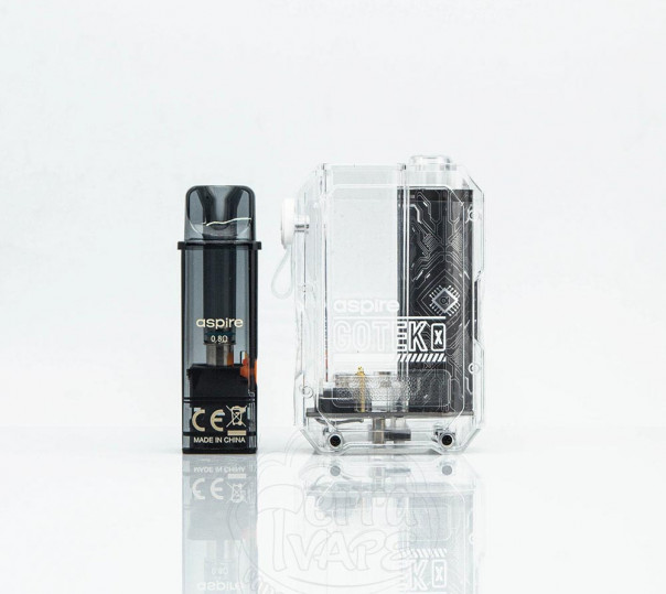 Aspire GoTek X Pod System Kit 650mAh Багаторазова POD система