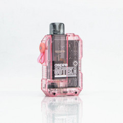 Aspire GoTek X Pod System Kit 650mAh Transparent Pink Багаторазова POD-система