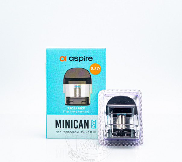 Картридж для многоразовой POD системы Aspire Minican, 2, Plus, 3, 3 Pro, 4