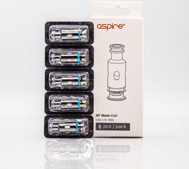 Испаритель Aspire AF Coil для многоразовых POD систем Riil X, Flexus Q, Flexus Block, Flexus Stik