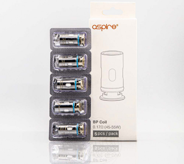 Випаровувач Aspire BP Coil для BP80 Kit, BP60 Kit, Rhea X Kit, Huracan Mini Tank