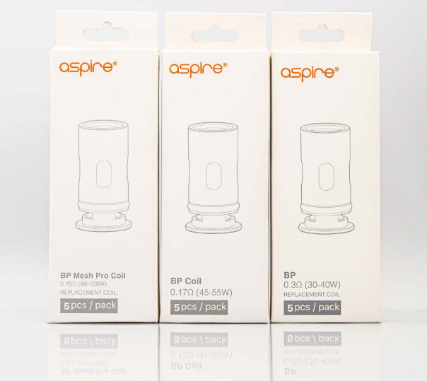 Випаровувач Aspire BP Coil для BP80 Kit, BP60 Kit, Rhea X Kit, Huracan Mini Tank