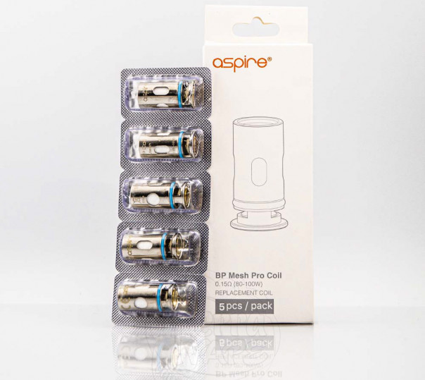 Испаритель Aspire BP Coil для BP80 Kit, BP60 Kit, Rhea X Kit, Huracan Mini Tank