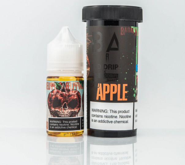 Жидкость Bad Drip Salt Bad Apple 30ml 25mg на солевом никотине со вкусом красного яблока