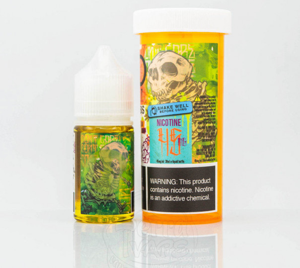 Жидкость Bad Drip Salt Don't Care Bear 30ml 45mg на солевом никотине со вкусом фруктовых желейных мишек