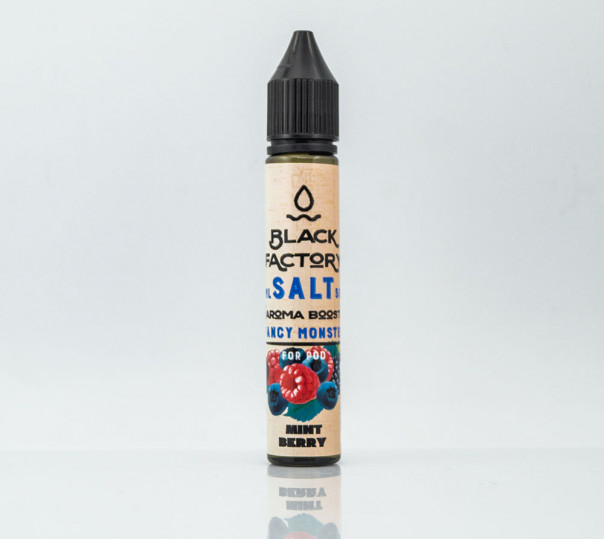 Рідина Fancy Monster Salt Aroma Boost Mint Berries 50mg 30ml на сольовому нікотині зі смаком ягід з м'ятою