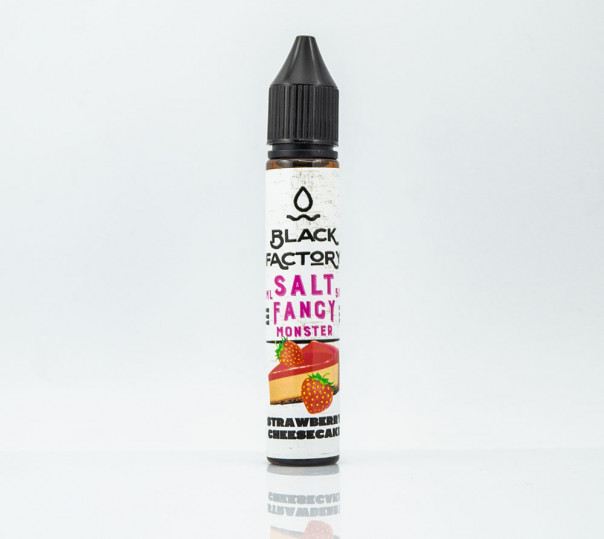 Рідина Fancy Monster Salt Strawberry Cheesecake 25mg 30ml на сольовому нікотині зі смаком полуничного чізкейка