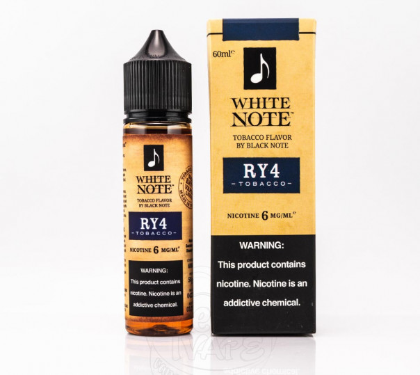 Рідина White Note Organic RY4 60ml 6mg на органічному нікотині