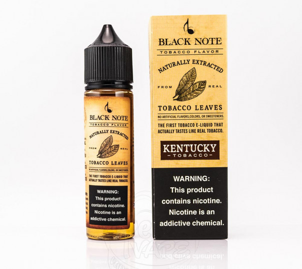 Жидкость Black Note Organic Kentucky 60ml 6mg на органическом никотине