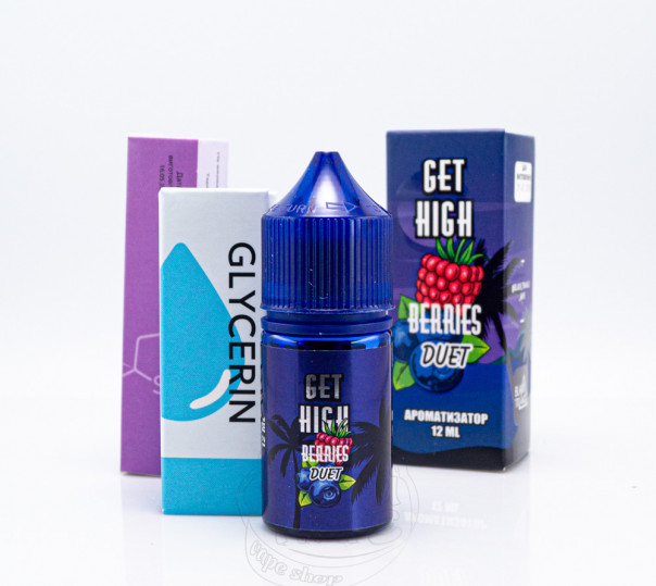 Жидкость Get High Salt Berries Duet 50ml 30mg со вкусом ягод с холодком (набор компонентов)