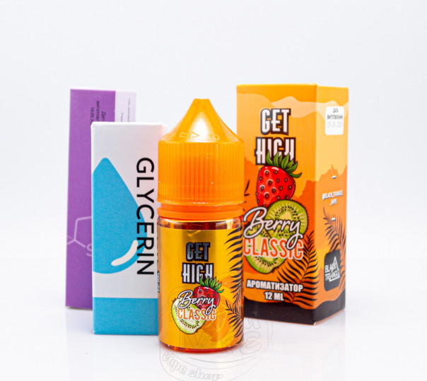 Рідина Get High Salt Berry Classic 30ml 50mg зі смаком полуниці та ківі з холодком (набор компонентов)