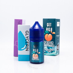 Get High Salt Peach Refresh 30ml 30mg