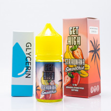 Get High Salt Strawnana Smoothie 30ml 50mg