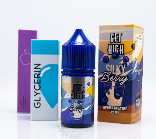 Рідина Get High Salt Silky Berry 30ml 50mg зі смаком ягідного мілкшейку (набор компонентов)