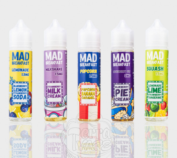 Рідина Mad Breakfast Organic 60ml на органічному нікотині