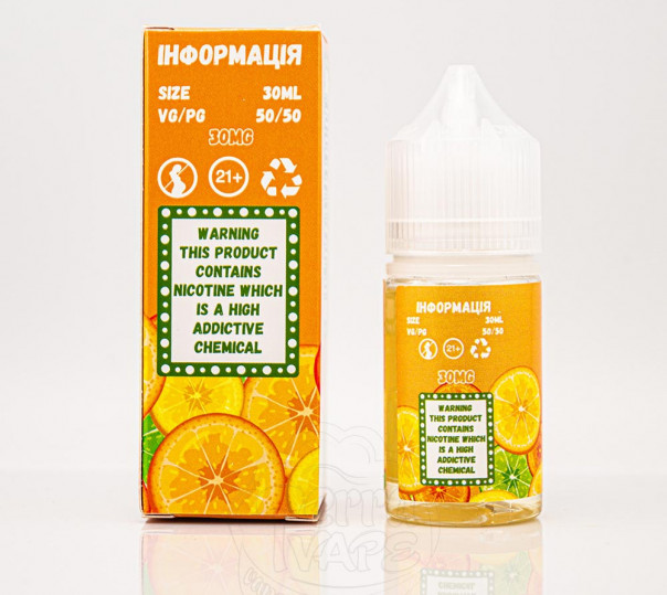 Рідина Mad Dinner Salt Pink Lemonade 30ml 65mg на сольовому нікотині зі смаком рожевого лимонаду