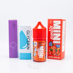 Mini Liquid Salt Mango Ripe Ice 30ml 30mg