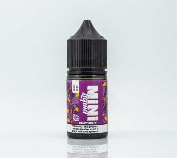 Рідина Mini Liquid Salt Grape Candy 30ml 30mg на сольовому нікотині зі смаком виноградної цукерки