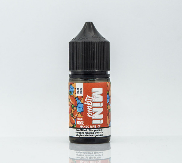 Рідина Mini Liquid Salt Mango Ripe Ice 30ml 30mg на сольовому нікотині зі смаком манго