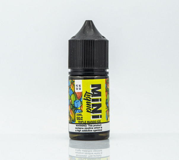 Рідина Mini Liquid Salt Triple Mango Ice 30ml 30mg на сольовому нікотині зі смаком манго з холодком